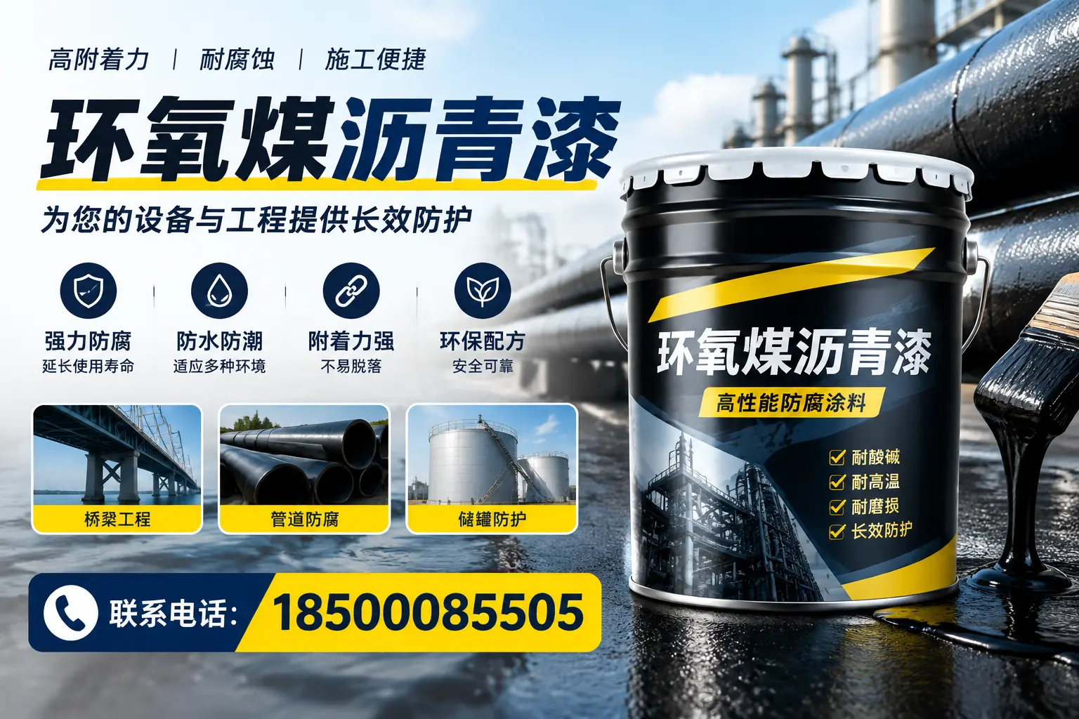 环氧煤沥青漆与其他涂料的对比分析，助力延安企业决策